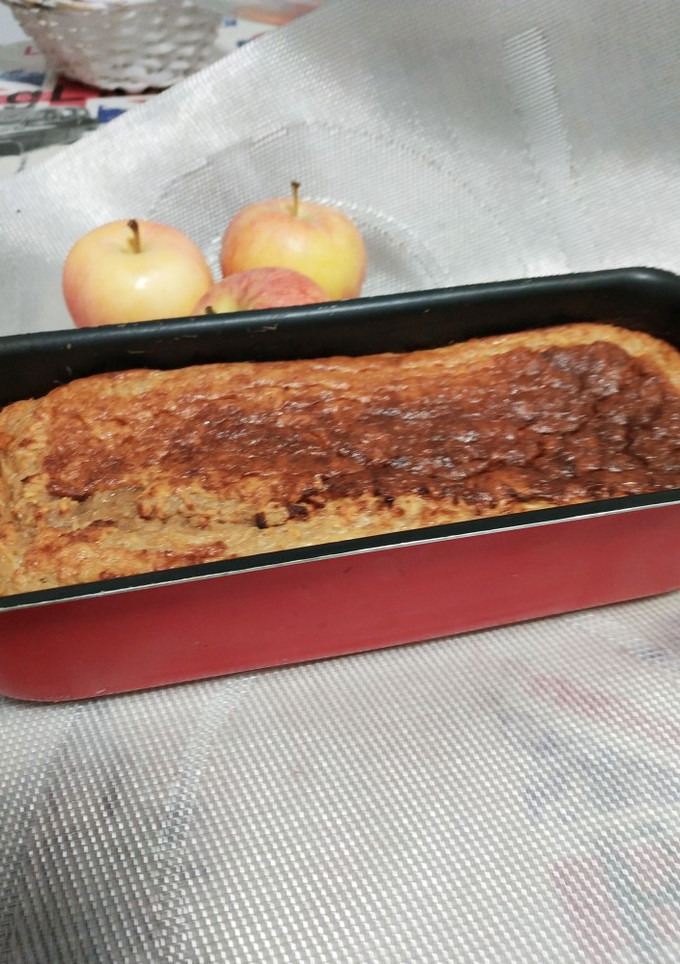 Una foto de Budín de manzanas diet