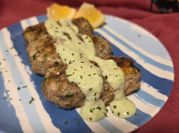 A picture of grilled chicken mediterranean
