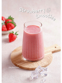 Foto resep Strawberry Smoothie