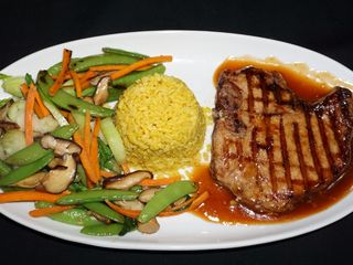 Sweet and sour pork chops