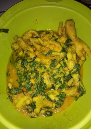 Foto resep Rangsak ceker daun kemangi