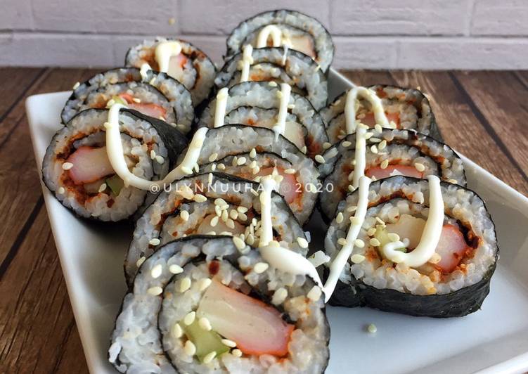 Langkah Mudah untuk Menyiapkan Crabstick Sushi! Anti Gagal