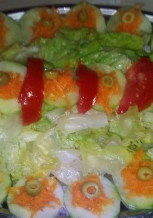 صورة لوصفة سلاطة نتاع صيف