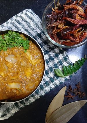 आलू प्याज़ की सब्ज़ी (aloo pyaz ki sabzi recipe in Hindi) रेसिपी मुख्य फोटो