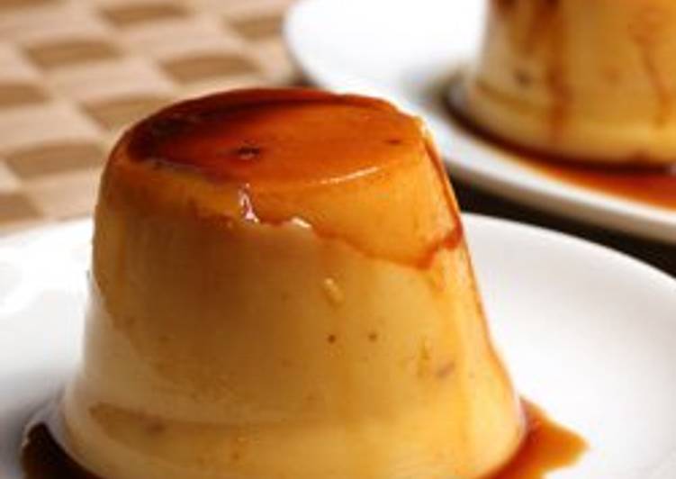 Como hacer flan de cafe casero