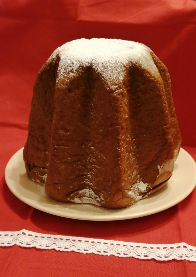 Una foto de Pandoro auténtica receta
