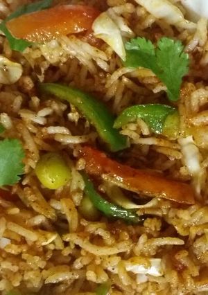 A picture of Veg Fried Rice.