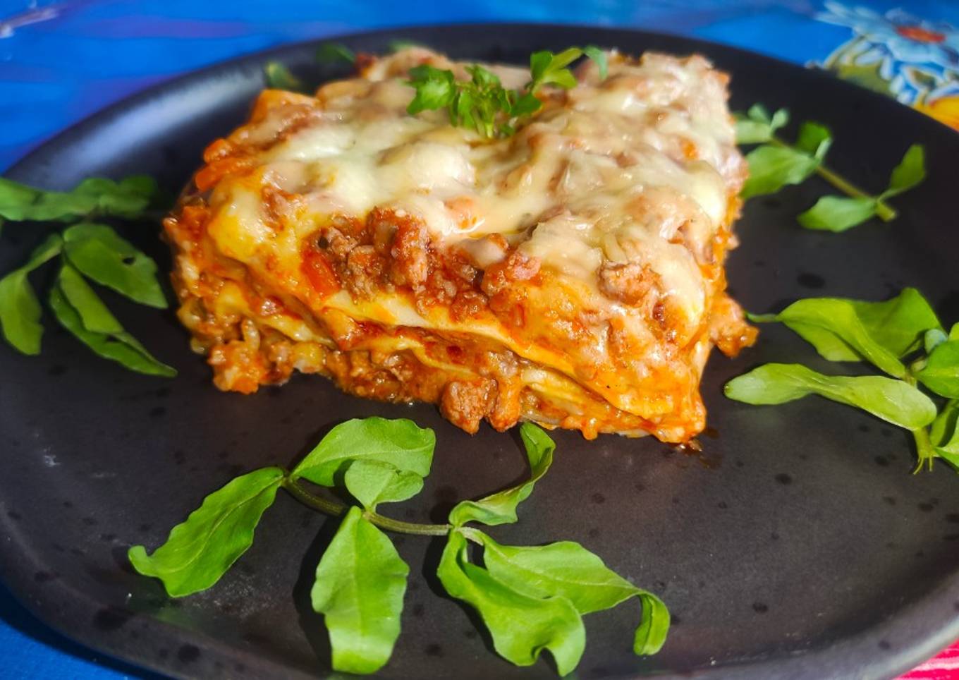 Lasagne al forno / Lasaña al horno