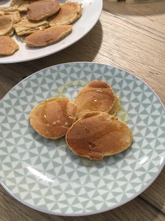 Una foto de Pancakes de plátano
