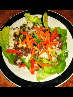 A picture of Thai Basil Beef.