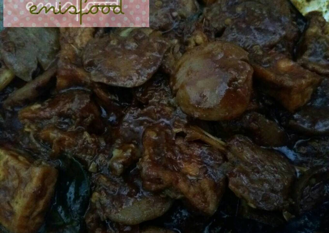 Rendang jengkol praktis