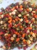 Ensalada cocida de verduras