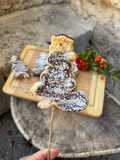 Arbolitos de Hojaldre con Nutella