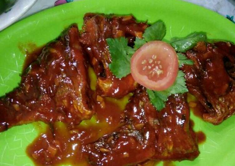 Ikan saos asam manis pedas 😋