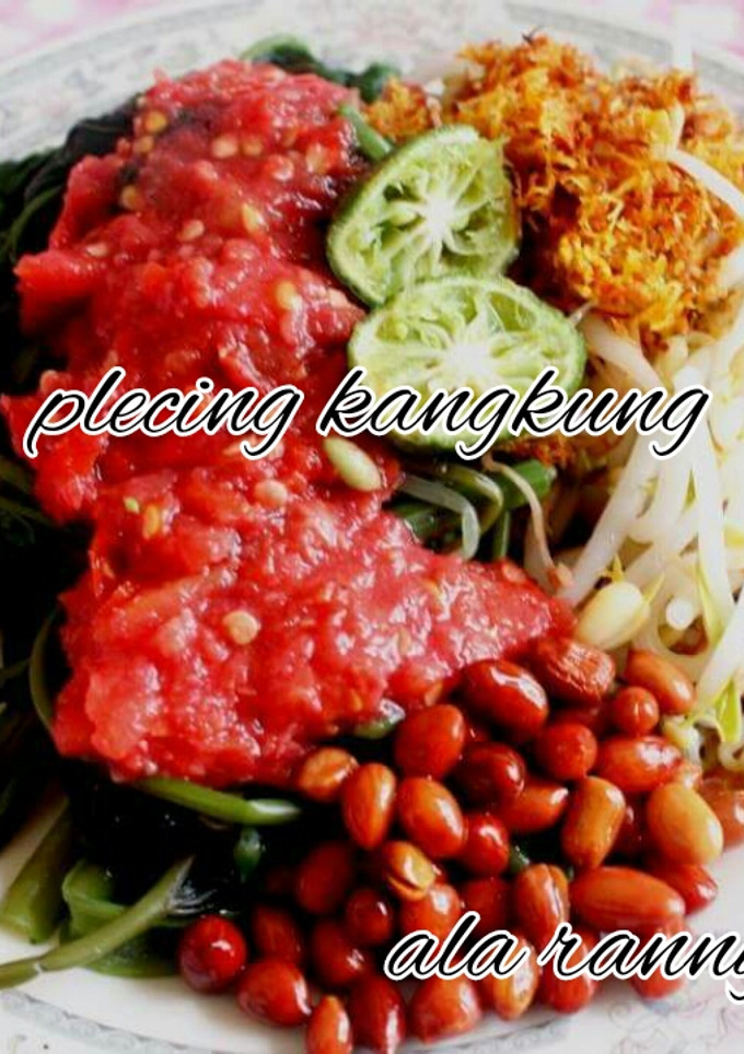 Foto resep Plecing kangkung khas lombok