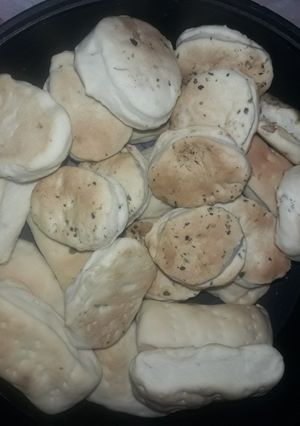Una foto de Bizcochitos salados sabotizados y sin saborisar