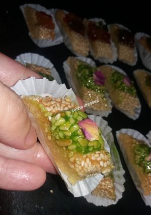 صورة لوصفة حلوى الساقية 😍