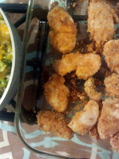 A picture of Ritz Chicken Fingers.