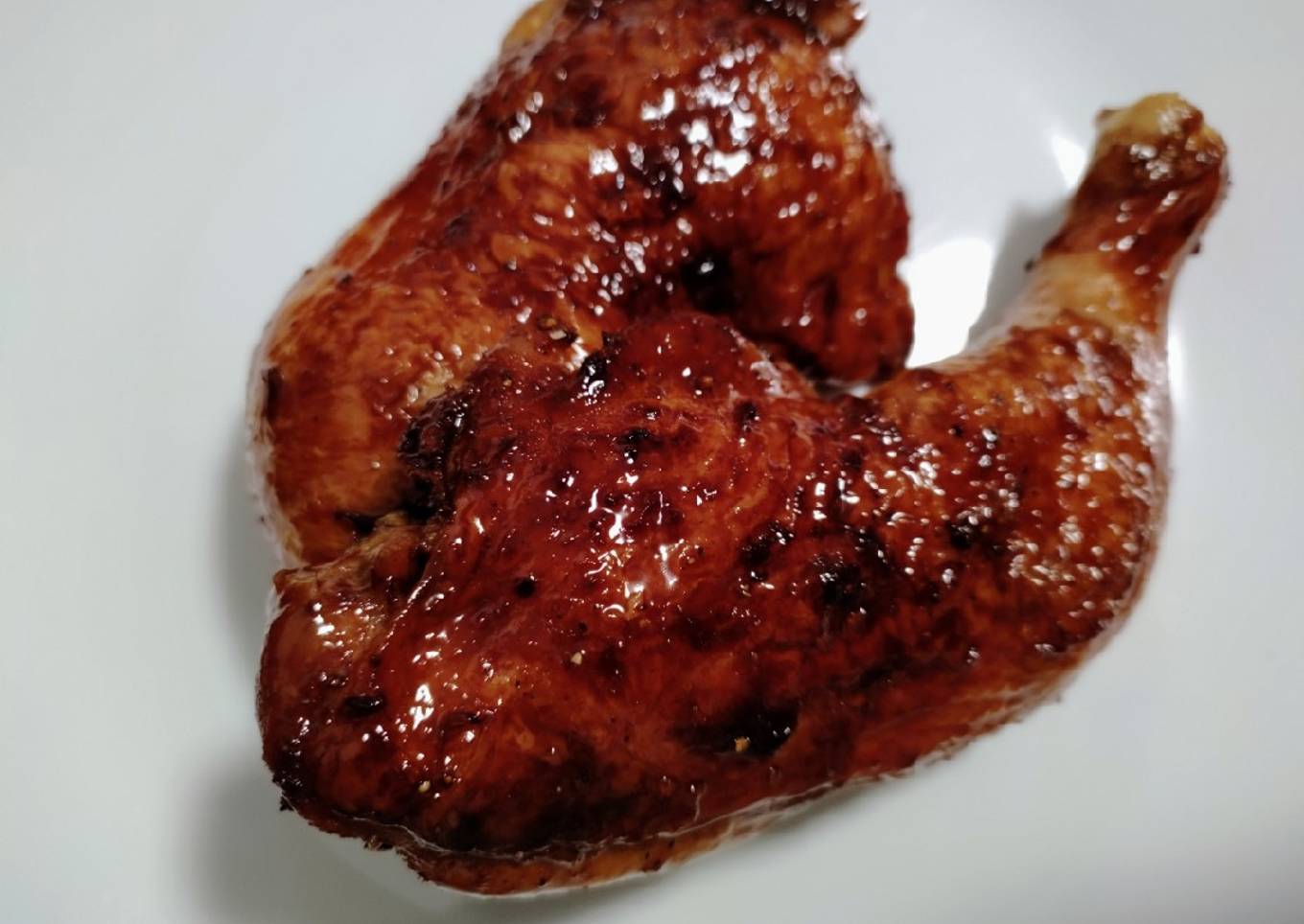 Lacquered chicken