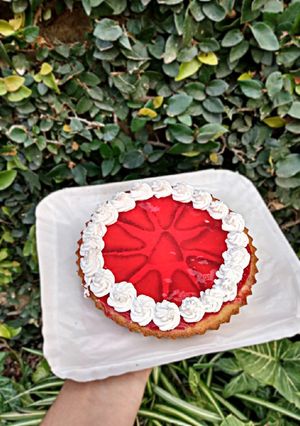 Una foto de Tarta de frutilla 🍓