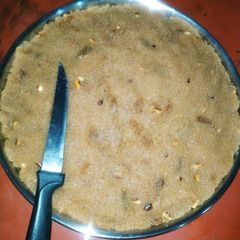 A picture of Suji ka halwa.