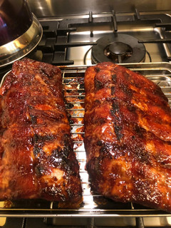 A picture of Chinese BBQ Ribs.