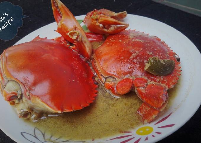Resep Kepiting kuah kari yang Menggugah Selera