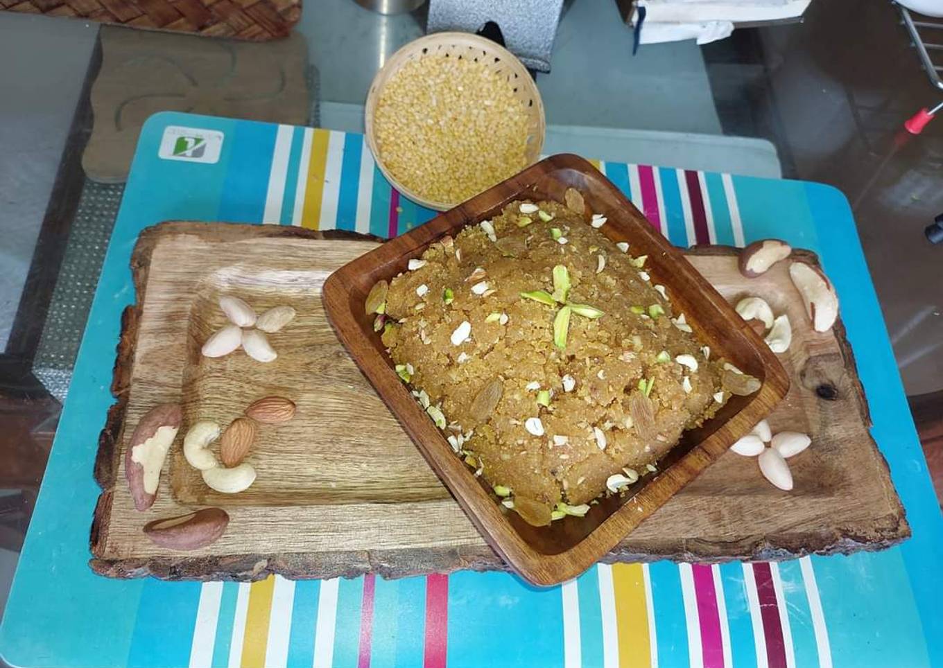 Moong dal Halwa