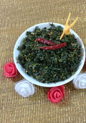 A picture of _Chaulai ka saag.