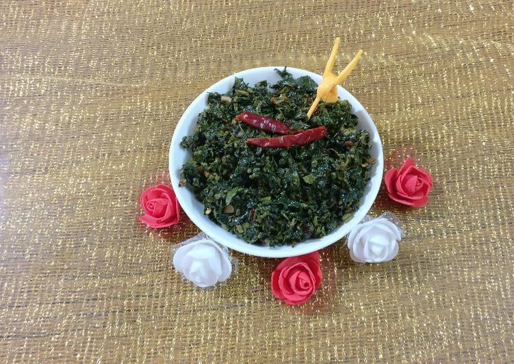 Simple Way to Make Speedy _Chaulai ka saag