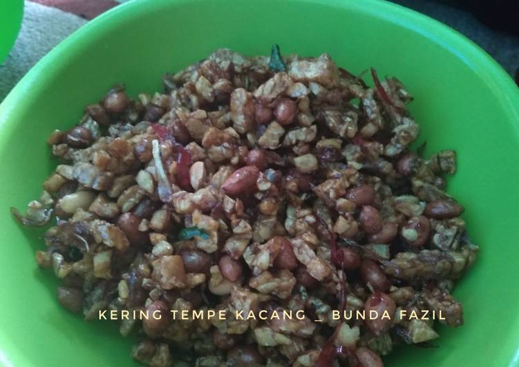 Rahasia Membuat Kering Tempe Kacang, Enak