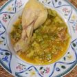 Calabacitas con pollo