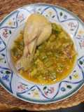 Calabacitas con pollo