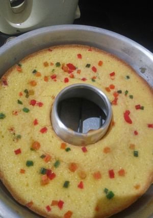 Foto resep Bolu jadul 4 telur lembut,basah bagian atas