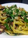 Fetuccinne con setas #platoúnico