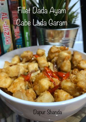 Foto resep Fillet Dada Ayam Cabe Lada Garam