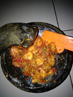 Foto resep Sambal udang daun jeruk