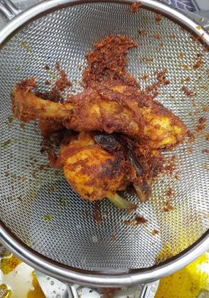 Foto resep Ayam Kampung Goreng Rempah : EMPUK!! NO PRESTO!!
