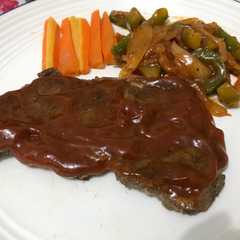 A picture of Steak sapi.