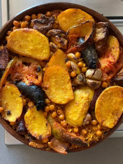 Una foto de Arroz al horno valenciano para 4 personas