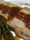 Lomo en salsa de soja y estragón
