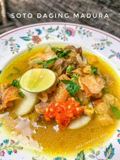 Foto resep Soto daging madura