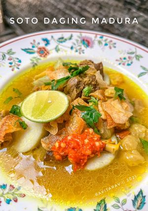 Foto resep Soto daging madura