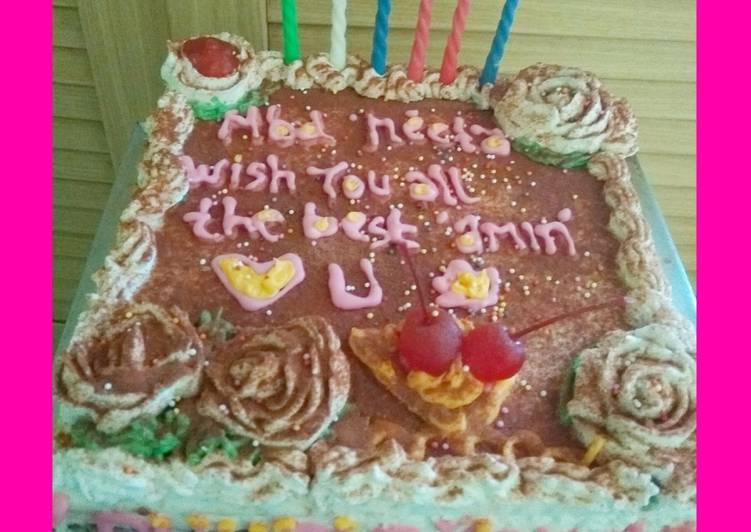 Resep Tiramisu cake no bake Anti Gagal