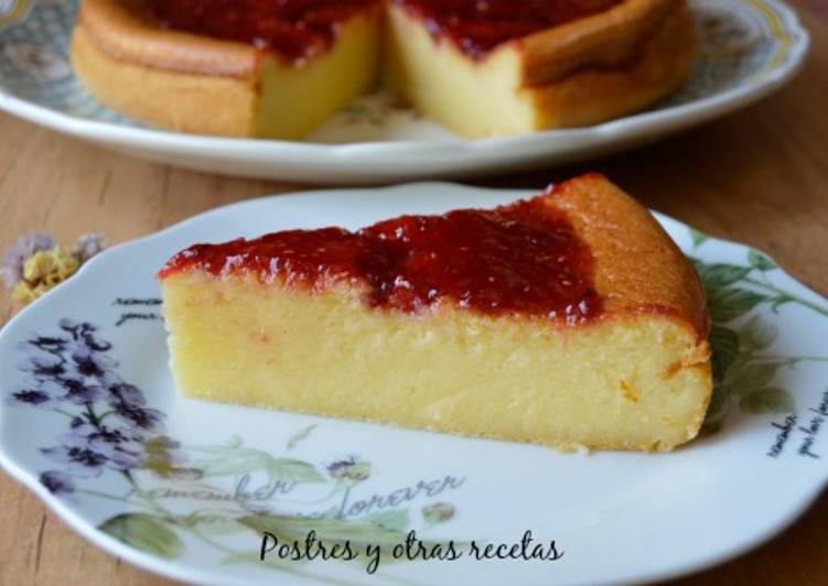 Tarta de queso y yogur
