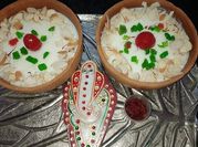 A picture of samak rice kheer