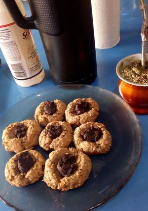 Una foto de Pepas de avena y chocolate ❤️
