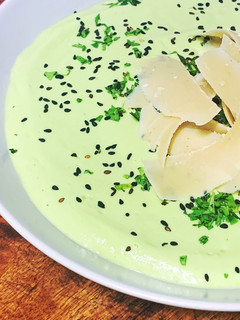 Una foto de Crema de aguacate (vegan)