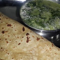 A picture of Methi sabji Maharashtrian style.
