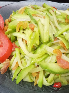 Foto resep Tumis labu siam ebi